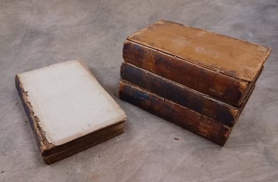 1780 Four Of Five Volumes Of The Naval History Of Great Britain By Frederic Hervey