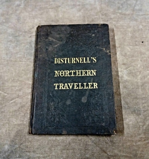 Rare Copy " Disturnell's Northern Traveler" 1844