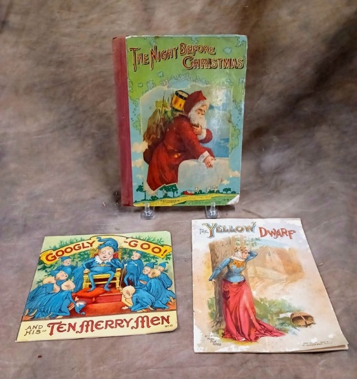 Nice Lot Of Three Early 1900's Children's Books