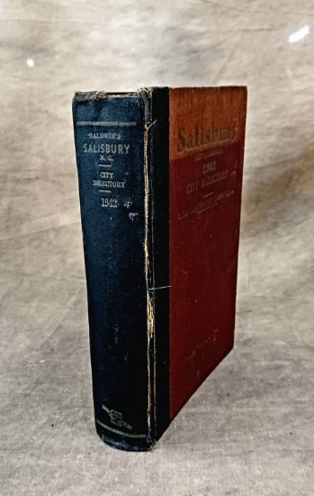 1942 Salisbury NC City Directory