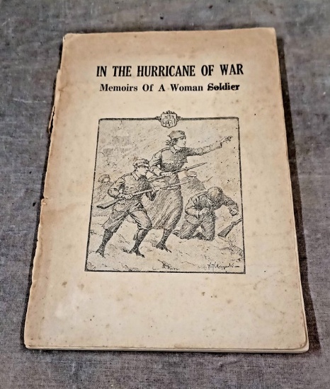 Autographed Copy Of In The Hurricane Of War Memoirs Of A Woman Soldier