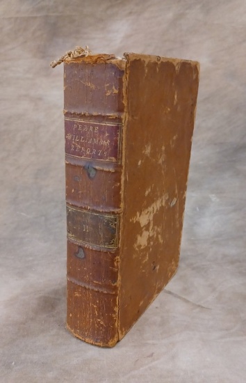 1795 Reports Of Cases Argued And Determined In The High Court Of Chancery Collected By Wm P Williams
