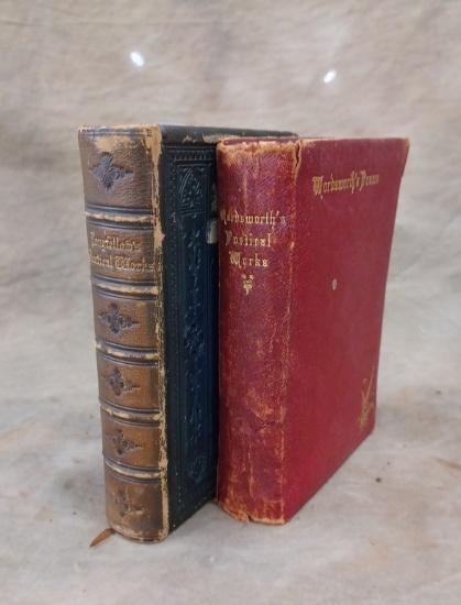 Lot Of Two Poetical Works Woodsworth & Longfellow