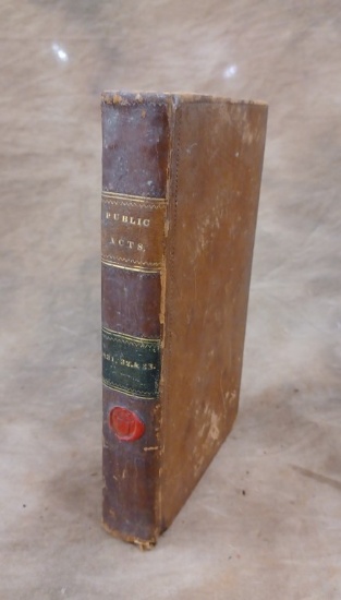 Rare Public Acts, Nineteenth General Assembly Of The State Of Tennessee 1831