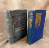 2 Books Naval History