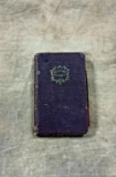1920 Pocket Diary Of Mt. Pleasant NC Resident