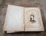 Civil War Period Photograph Album Containing Carte-de-Visites