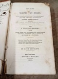1835 First Edition Life Of Martin Van Buren, Heir Apparent… By David Crocket