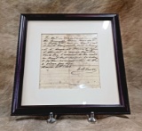 1862 Catawba County North Carolina Slave Boy Sales Document