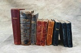 Lot Of Eight Small Antique Prayer Books