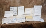 Nice Collection Of Twenty Railroad Documents 1850's-1890's