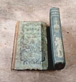 Lot Of 2 Small 1800's Religious Books