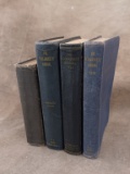 Lot Of Four Blue Jacket Navy Manuals