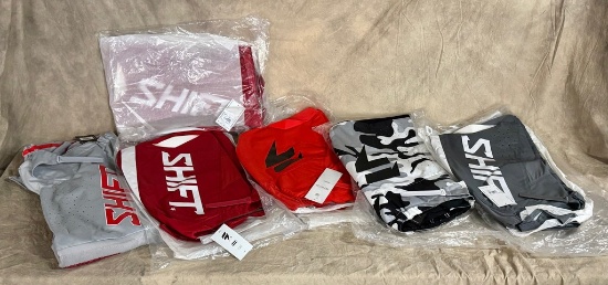 Group of Six Pairs of Shift Motorcycle Pants