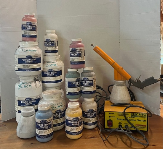 Powder Coating Lot