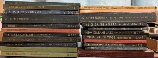 Lot Of 20+ Vintage Record Album Sets