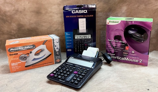 New Household Items & Vintage Casio Mini Desktop Calculator
