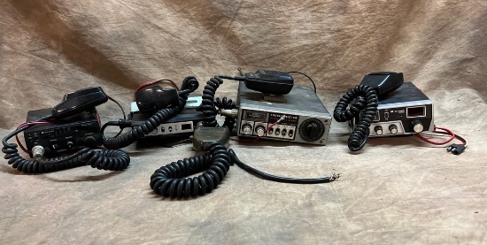 Lot of Four CD Radios and Reel