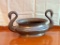 Solid Brass Goose Neck Handled Center Bowl
