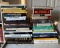 Large lot Of Cookbooks, Novels, Art & More