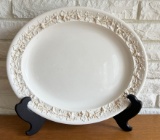 Antique Wedgewood Embossed Queensware Platter
