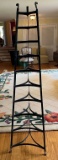 Antique Graduated Wrought Iron Pie Display Shelf
