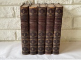 Five Volumes Of Plutarch's Lives By A. H. Clough 1882