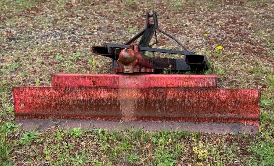 Rear Mount 3 Point Hitch 6 Ft. Scrape Blade