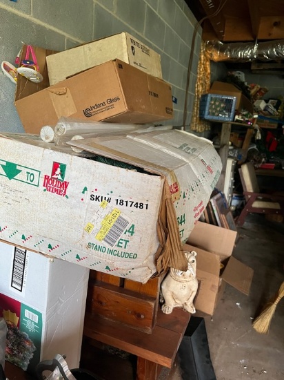 Furniture, Christmas Items and More