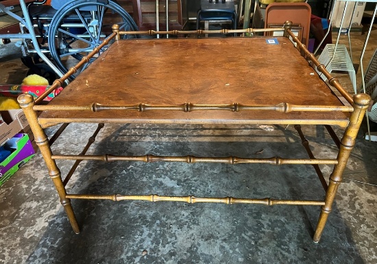 Vintage Wooden Coffee Table