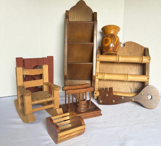 Lot of Wooden Items