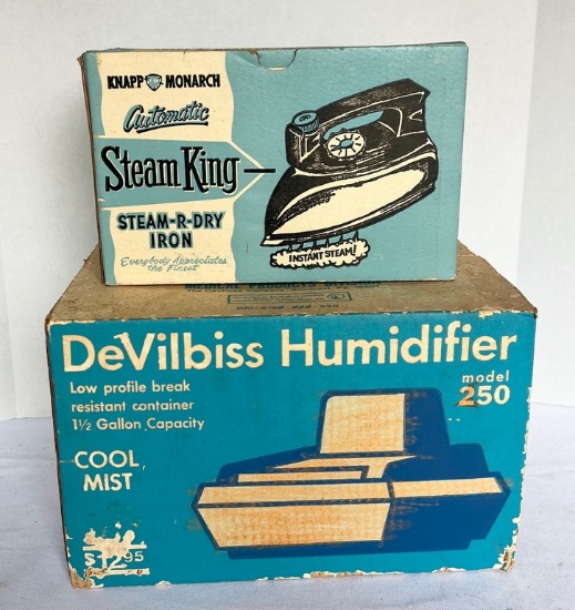 Steam Iron and Humidifier