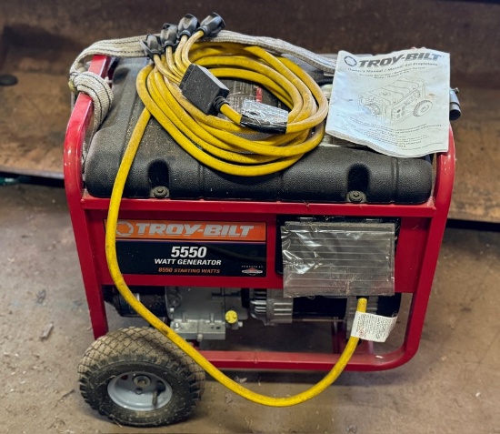 Troy Bilt 5550 Portable Generator