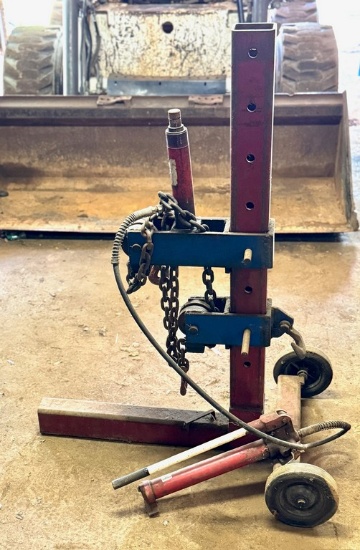 Handmade Manual Hydraulic Metal Frame Straightener