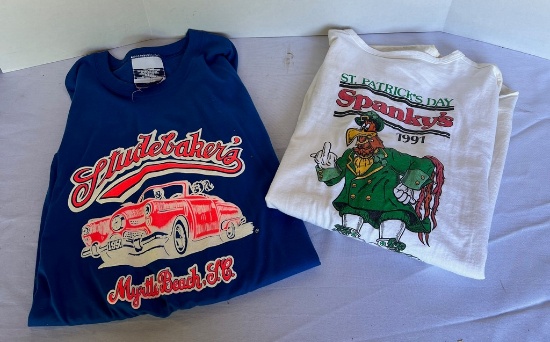 Lot of Two Single Stitch Tees