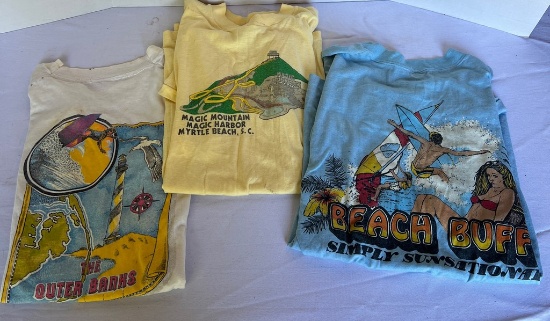 Lot of Three Single Stitch Tees