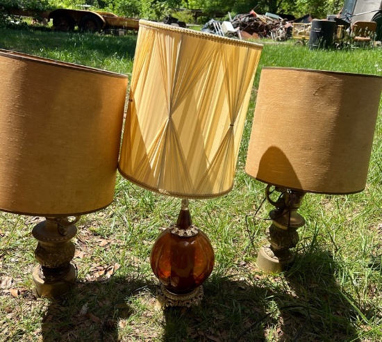 Three MCM Lamps
