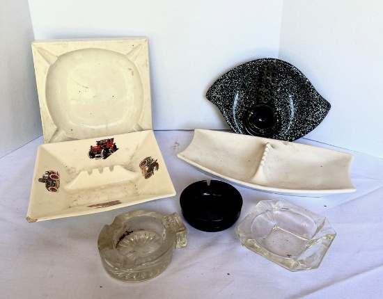 Lot of Ashtrays