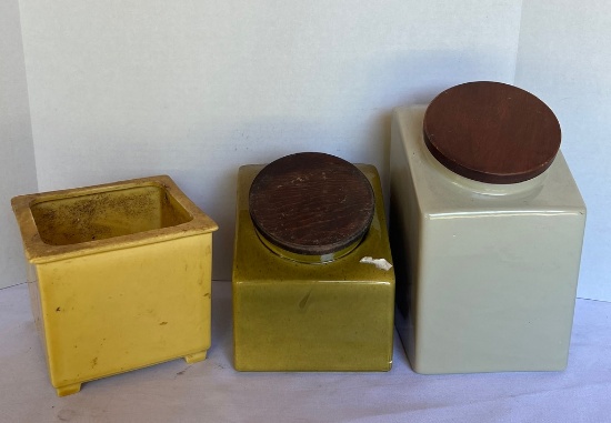 Hyalyn Cannisters and USA Planter