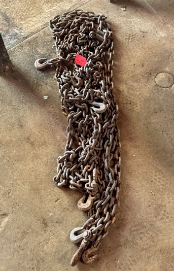 Lot Of Logging Chains