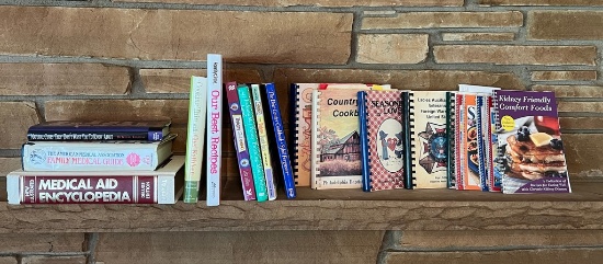 Lot of Cookbooks and More