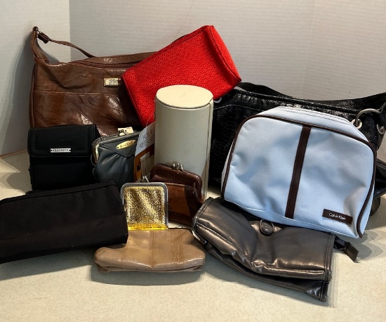 Lot of Wallets and Cosmetic Cases