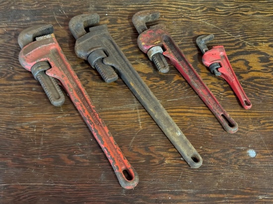 Pipe Wrench Lot