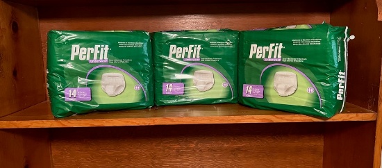 Three PerFit Diapers