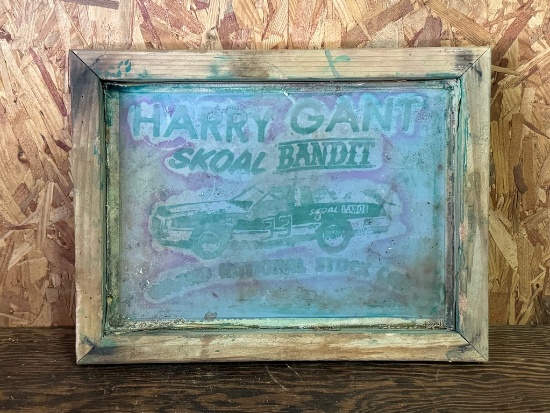 Harry Gant Silk Screen For Posters/Shirts