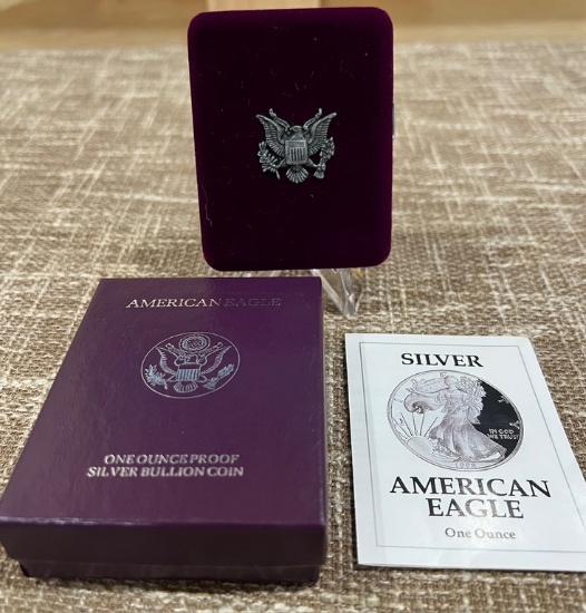 1992 American Eagle Proof Silver Dollar