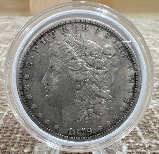 1879 O Morgan Silver Dollar