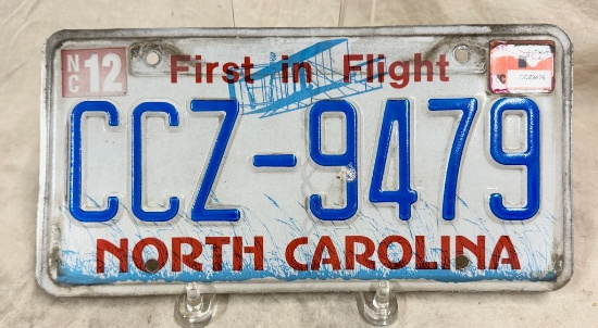 NC License Plate