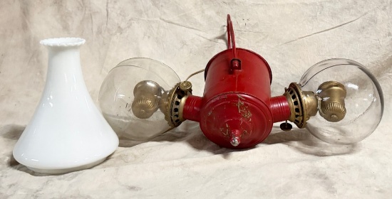 RARE Angle Manufacturing Co. of New York Lamp
