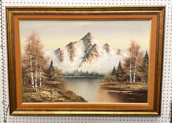 Framed Landscape by Y. Hansen